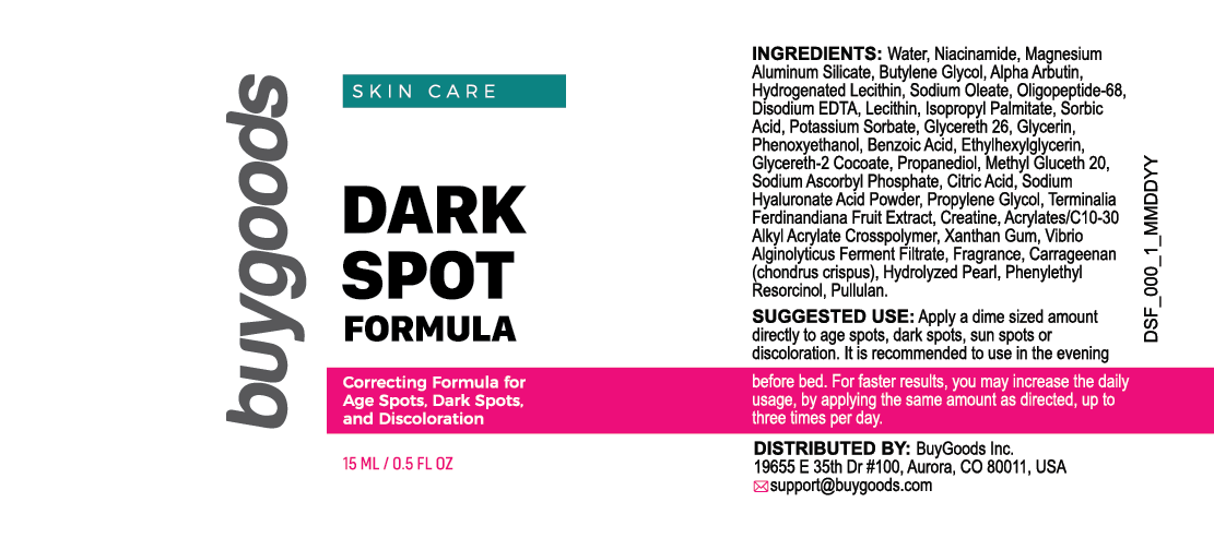 Dark Spot Formula