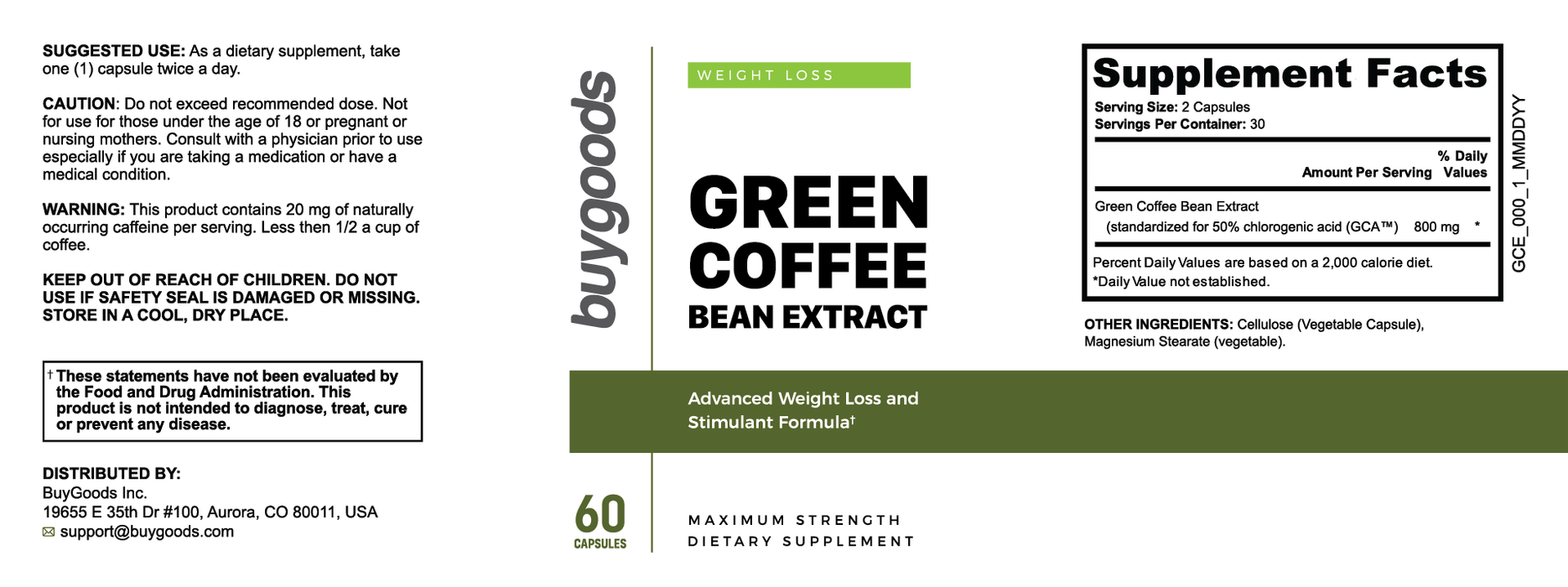 Green Coffee Bean Extract