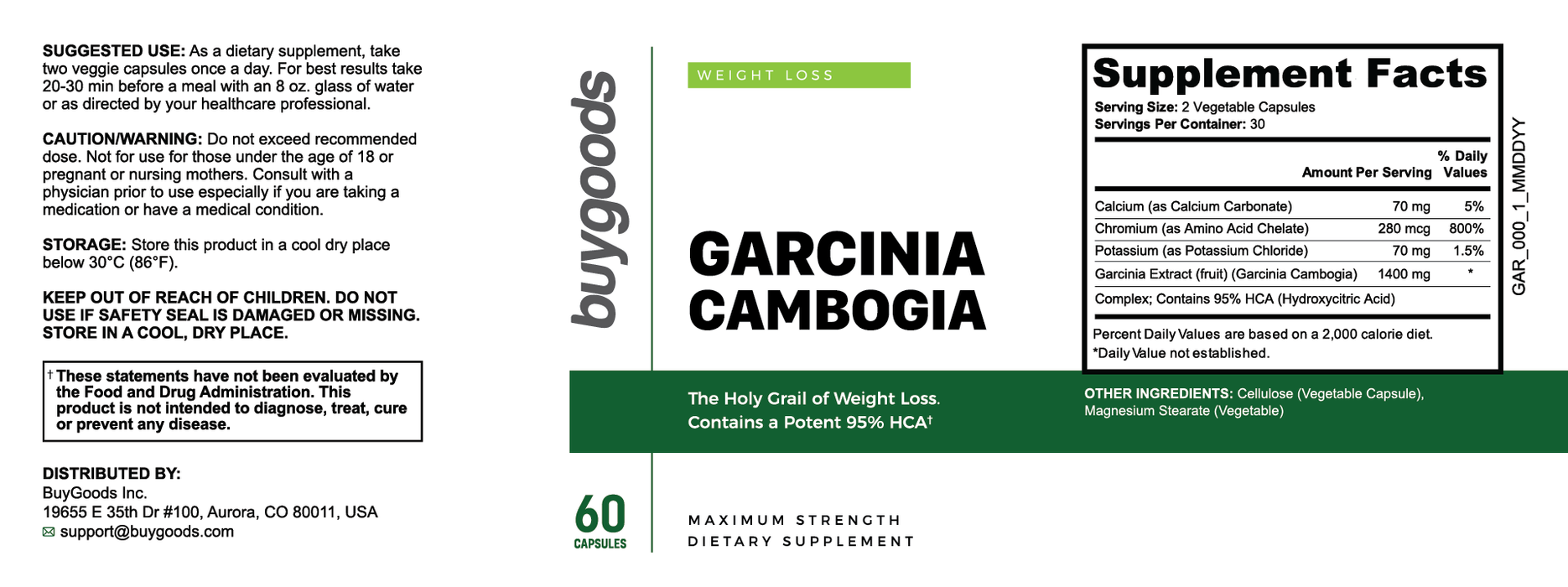 Garcinia Cambogia