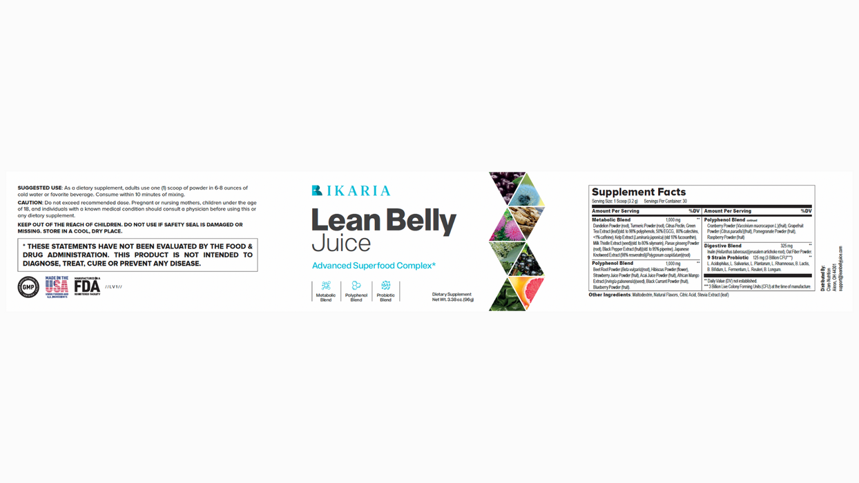 Ikaria Lean Belly Juice