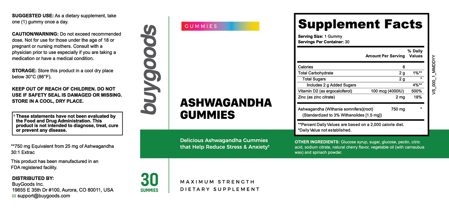 Ashwagandha Gummies