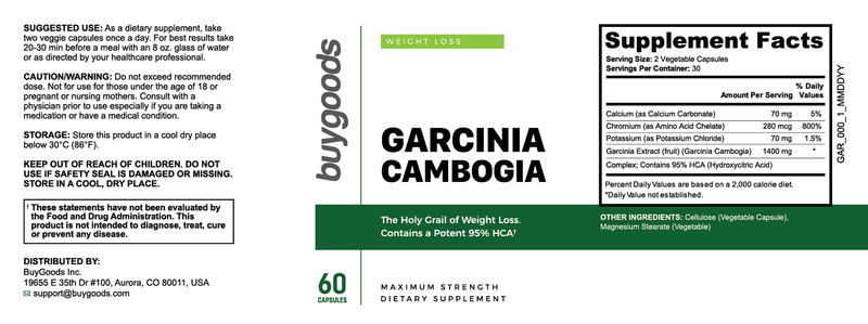 Garcinia Cambogia