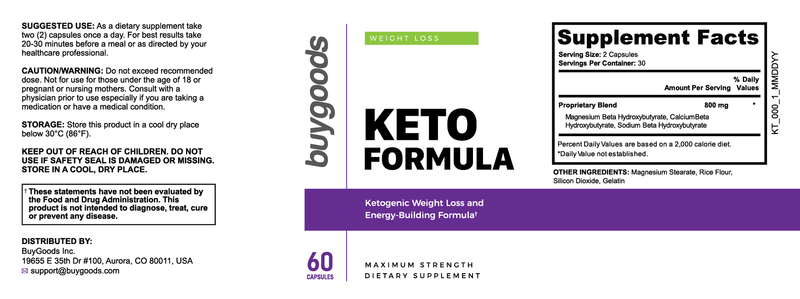 Keto Formula