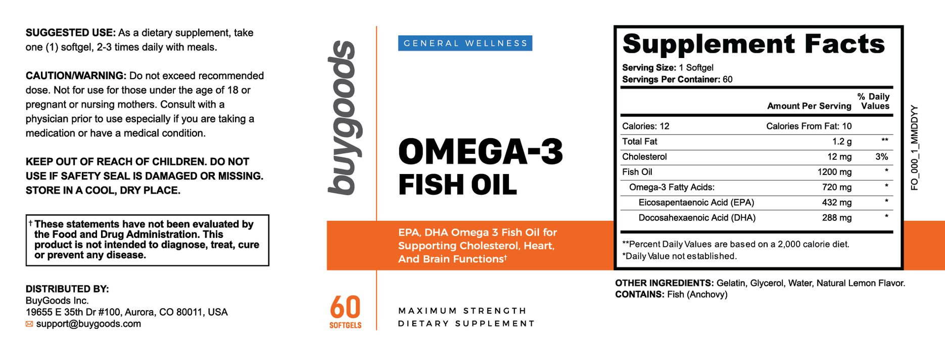 Omega-3 Fish Oil