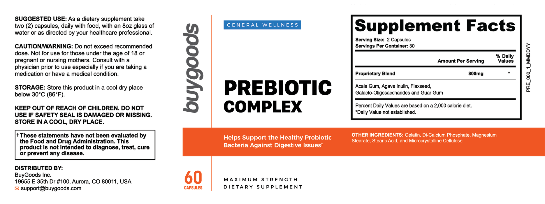 Prebiotic Complex