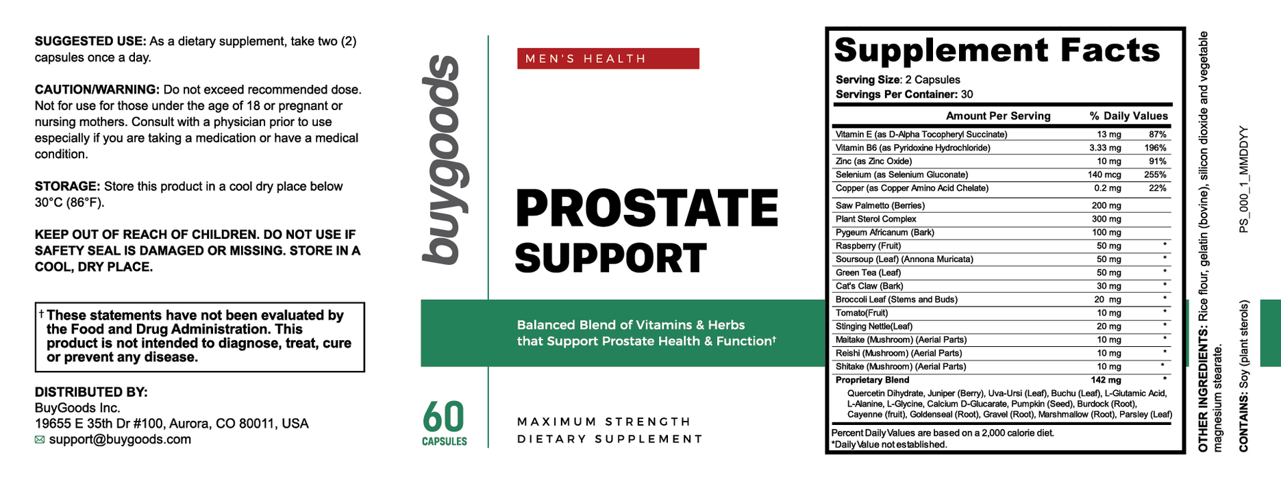 Prostate Support