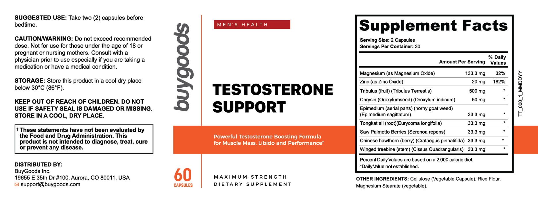 Testosterone Support